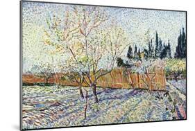 Orchard-Vincent van Gogh-Mounted Premium Giclee Print