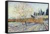 Orchard-Vincent van Gogh-Framed Stretched Canvas