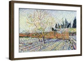 Orchard-Vincent van Gogh-Framed Art Print