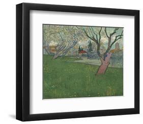 Orchards in Blossom, view of Arles, 1889-Vincent van Gogh-Framed Art Print