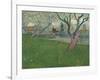 Orchards in blossom, view of Arles. 1889-Vincent van Gogh-Framed Giclee Print