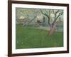 Orchards in blossom, view of Arles. 1889-Vincent van Gogh-Framed Giclee Print