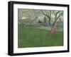 Orchards in blossom, view of Arles. 1889-Vincent van Gogh-Framed Giclee Print