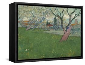 Orchards in Blossom, View of Arles, 1889-Vincent van Gogh-Framed Stretched Canvas