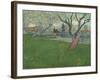 Orchards in Blossom, View of Arles, 1889-Vincent van Gogh-Framed Giclee Print