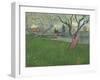 Orchards in Blossom, View of Arles, 1889-Vincent van Gogh-Framed Giclee Print