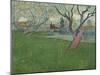 Orchards in Blossom, View of Arles, 1889-Vincent van Gogh-Mounted Giclee Print