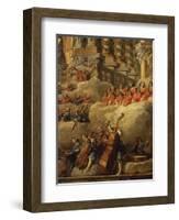 Orchestra, from Concert Funded by Cardinal De La Rochefoucauld in the Argentina Theatre-Giovanni Paolo Pannini-Framed Giclee Print