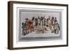 Orchestra - Historical- English-Unknown Artist-Framed Giclee Print