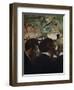 'Orchestra Muscians', c1872-Edgar Degas-Framed Premium Giclee Print