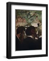 'Orchestra Muscians', c1872-Edgar Degas-Framed Premium Giclee Print