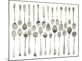 Orchestra of Spoons-Bridget Davies-Mounted Giclee Print