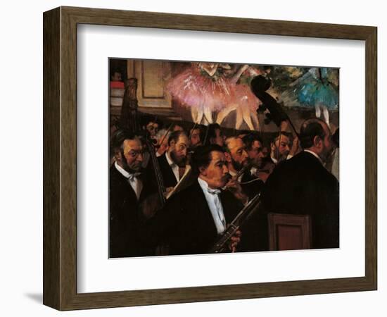 Orchestra of the Opera-Edgar Degas-Framed Art Print