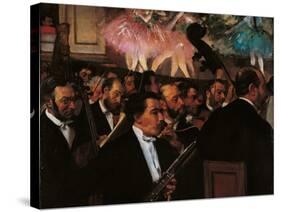 Orchestra of the Opera-Edgar Degas-Stretched Canvas