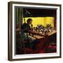 "Orchestra Rehearsal", January 13, 1951-George Hughes-Framed Giclee Print