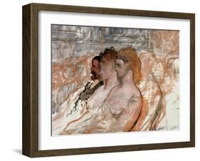 Orchestra Stalls, C.1865-Honore Daumier-Framed Giclee Print