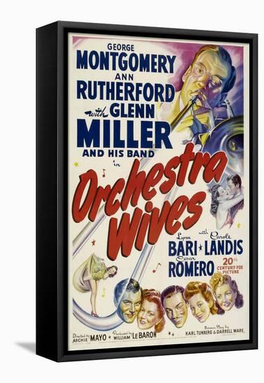 Orchestra Wives, Glen Miller, 1942-null-Framed Stretched Canvas