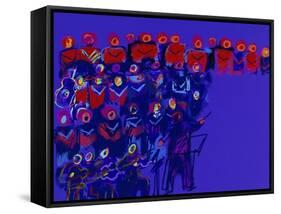 Orchestra-Diana Ong-Framed Stretched Canvas