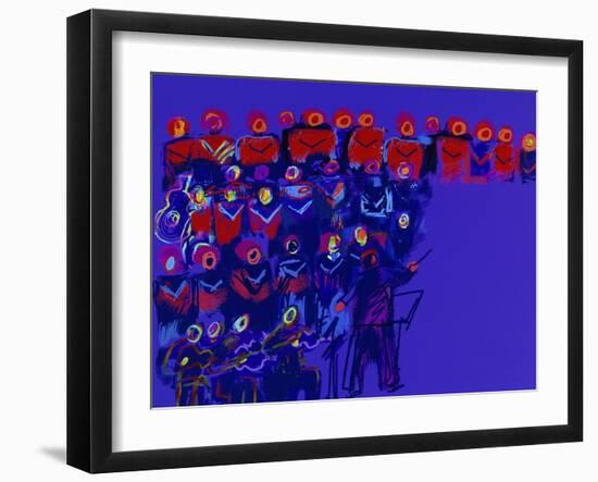 Orchestra-Diana Ong-Framed Giclee Print