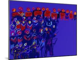 Orchestra-Diana Ong-Mounted Giclee Print