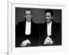 Orchestral Conductor Bruno Walter and Composer Pianist Sergei Rachmaninoff Relaxing Performance-Alfred Eisenstaedt-Framed Premium Photographic Print