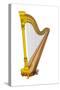 Orchestral Harp, Stringed Instrument, Musical Instrument-Encyclopaedia Britannica-Stretched Canvas