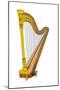 Orchestral Harp, Stringed Instrument, Musical Instrument-Encyclopaedia Britannica-Mounted Poster