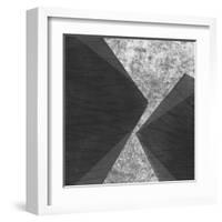 Orchestrated Geometry V-Sharon Chandler-Framed Art Print