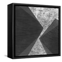 Orchestrated Geometry V-Sharon Chandler-Framed Stretched Canvas