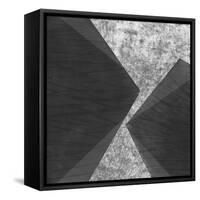 Orchestrated Geometry V-Sharon Chandler-Framed Stretched Canvas