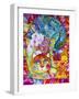 Orchid and Cat-Oxana Zaika-Framed Giclee Print