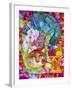 Orchid and Cat-Oxana Zaika-Framed Giclee Print