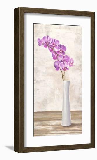 Orchid Arrangement-Shin Mills-Framed Art Print