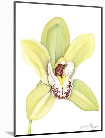 Orchid Beauty II-Jennifer Goldberger-Mounted Art Print