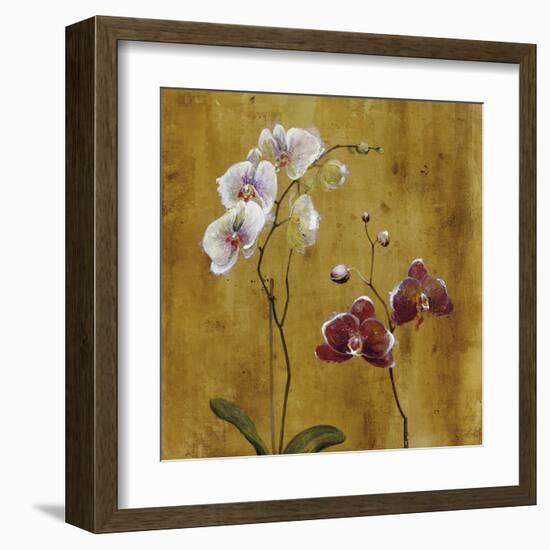 Orchid Bloom II-Georgie-Framed Giclee Print