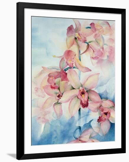 Orchid Cymbidium Ramley-Karen Armitage-Framed Giclee Print