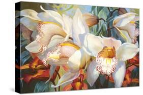 Orchid Fandango-Elizabeth Horning-Stretched Canvas