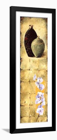 Orchid in Purple-R^ Thorpe-Framed Art Print