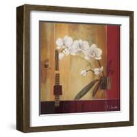 Orchid Lines II-Don Li-Leger-Framed Giclee Print