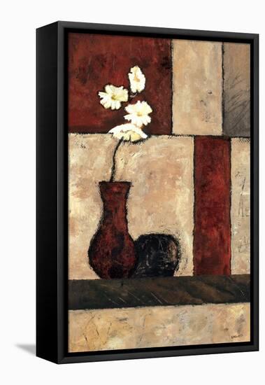 Orchid Panel II-Bagnato Judi-Framed Stretched Canvas