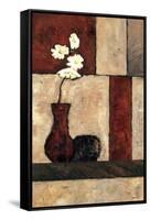 Orchid Panel II-Bagnato Judi-Framed Stretched Canvas
