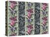 Orchid Panel Toile Black Opal-Bill Jackson-Stretched Canvas