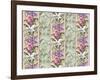 Orchid Panel Toile Blush-Bill Jackson-Framed Giclee Print