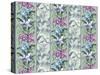 Orchid Panel Toile Frost-Bill Jackson-Stretched Canvas