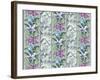 Orchid Panel Toile Frost-Bill Jackson-Framed Giclee Print