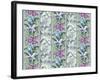 Orchid Panel Toile Frost-Bill Jackson-Framed Giclee Print