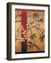 Orchid Screen-Jill Deveraux-Framed Art Print