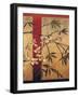 Orchid Screen-Jill Deveraux-Framed Art Print