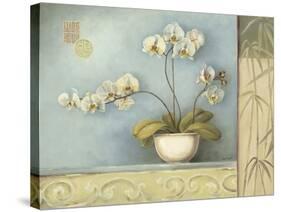 Orchid Spa 1-Lisa Audit-Stretched Canvas