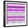 Orchid Stripe-Robyn Parker-Framed Giclee Print